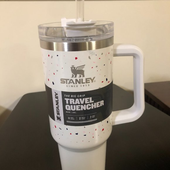 NWT Stanley Adventure 40oz Stainless Steel Quencher Terrazzo Pearlescent Confeti - Picture 1 of 4